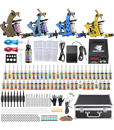 Amazon.com: One Tattoo World Complete Tattoo Kit - 4 Tattoo